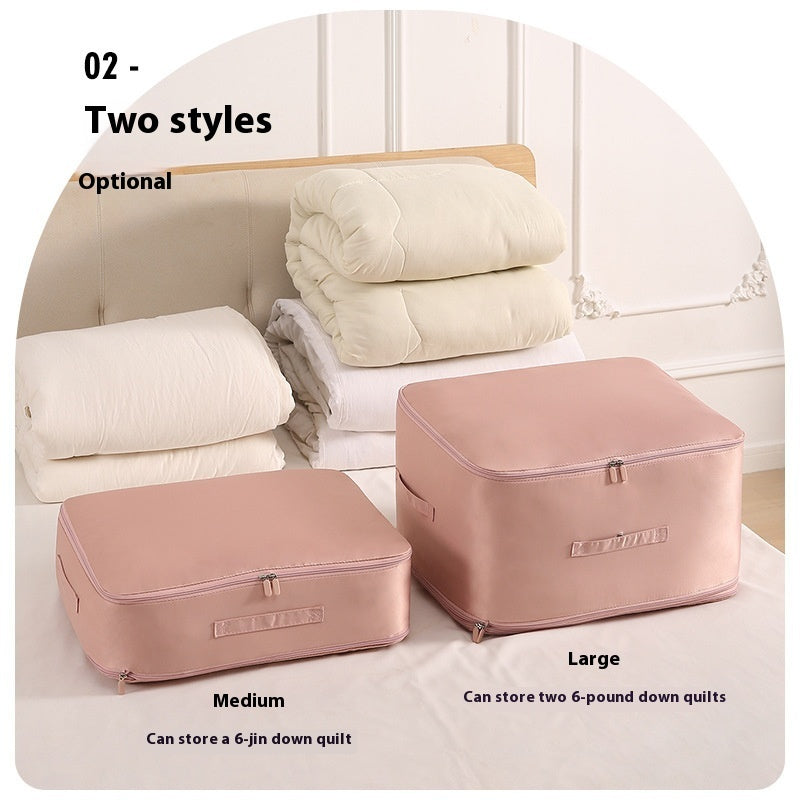 Oxford Fabric Storage Bag - Organizer for Quilts, Clothes & Bedding