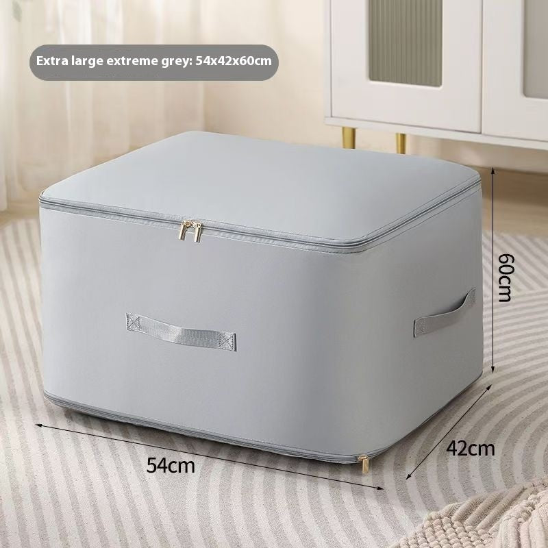 Oxford Fabric Storage Bag - Organizer for Quilts, Clothes & Bedding