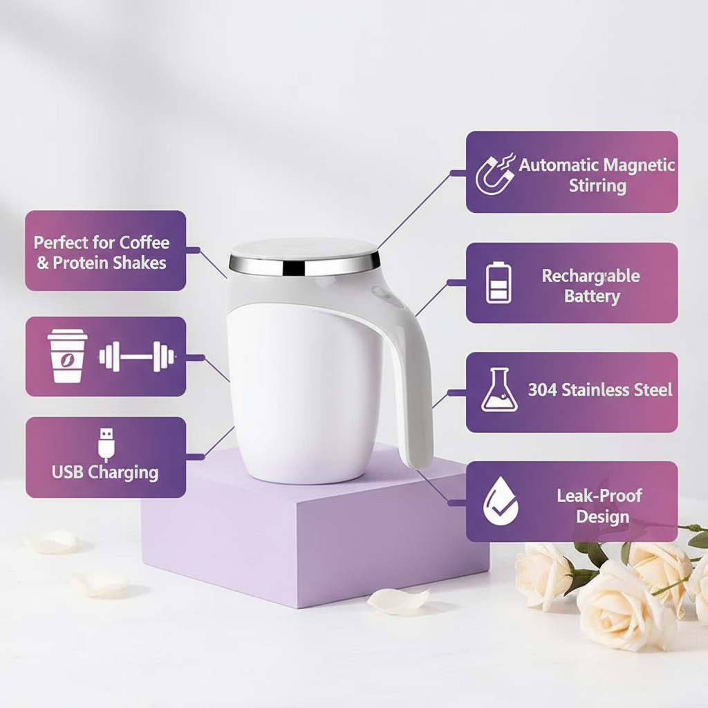 Product Features Infographic